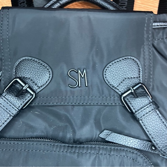 Steve Madden Black Womens Backpack - Picture 2 of 7